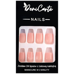 Deni Carte Tipsy Square - Set Of False Nails