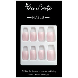 Deni Carte Tipsy Square - Set Of False Nails