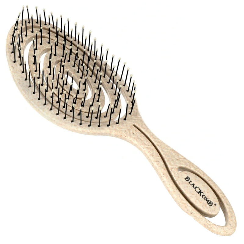 Poniks Blackomb Eco Massage Hair Brush, Various Colours