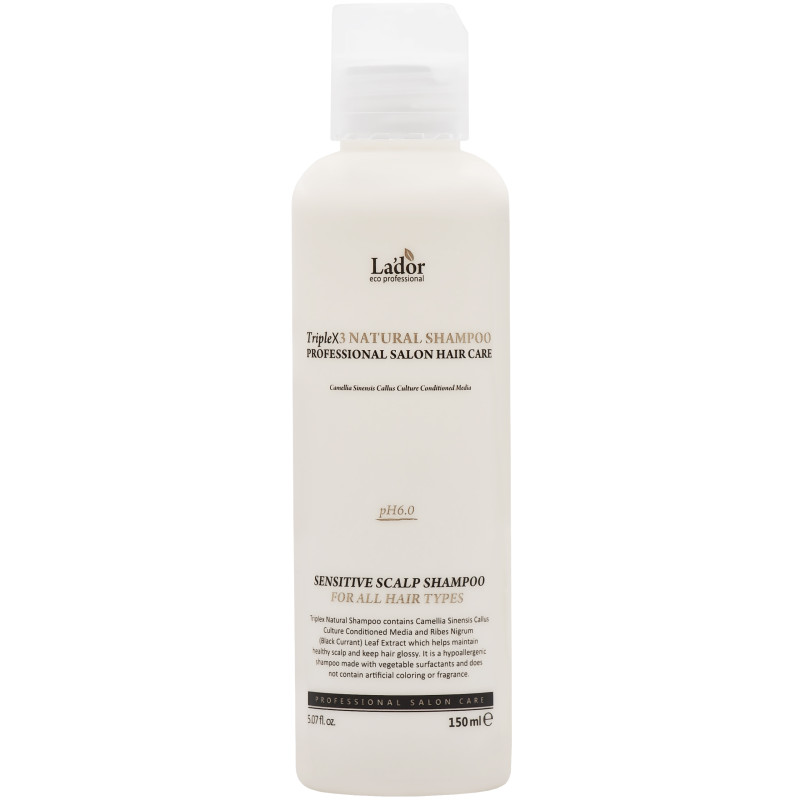 Lador Triple X3 Natural Shampoo 150ml