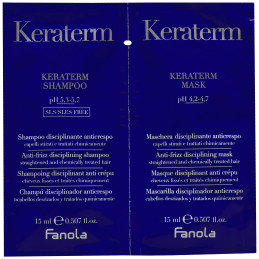 Fanola Keraterm Shampoo + Mask 2x15 ml
