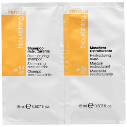 Fanola Nourishing Shampoo + Mask Set 2x15ml