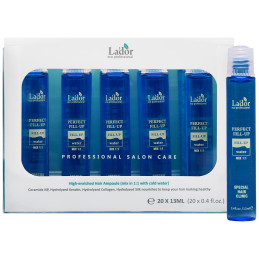 La'dor Perfect Fill-Up Hair Filler Ampoule 20x13ml
