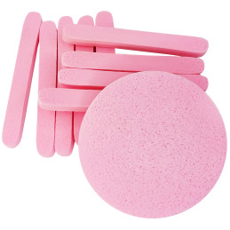DeniCarte Pink compressed facial sponge – 10 pcs