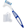 DeniCarte Denture brush with blue handle