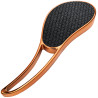 DeniCarte Gold Teardrop-shaped handheld foot file