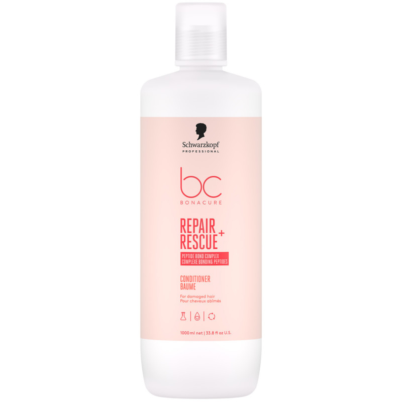 Schwarzkopf Professional BC Bonacure Repair Rescue – odbudowująca odżywka dla włosów zniszczonych, 1000ml