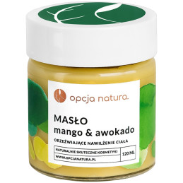 Opcja Natura Masło Mango Awokado - Body Butter 120ml