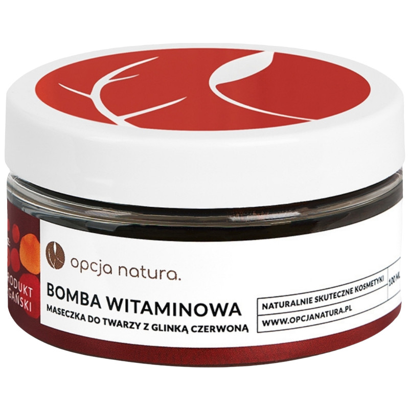 Opcja Natura Bomba witaminowa - Red Clay Mask 100ml