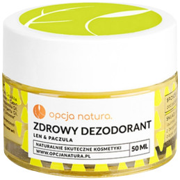 Opcja Natura Dezodorant Len & Paczula – Deodorant Linen & Patchouli 50 ml