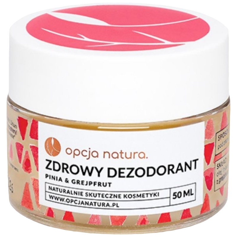 Opcja Natura Dezodorant pinia & grejpfrut – Deodorant Pine & Grapefruit 50 ml