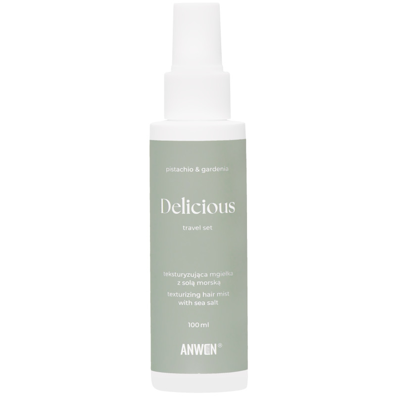 Anwen Mgiełka z solą morską Delicious – lekka mgiełka do stylizacji, 100 ml