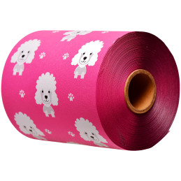 Lift Me High Embossed Aluminium Hair Foil Dog 100 m