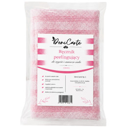 DeniCarte Exfoliating Body Towel Pink