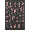 DeniCarte Nail Stickers Rose Gold Autumn Leaves