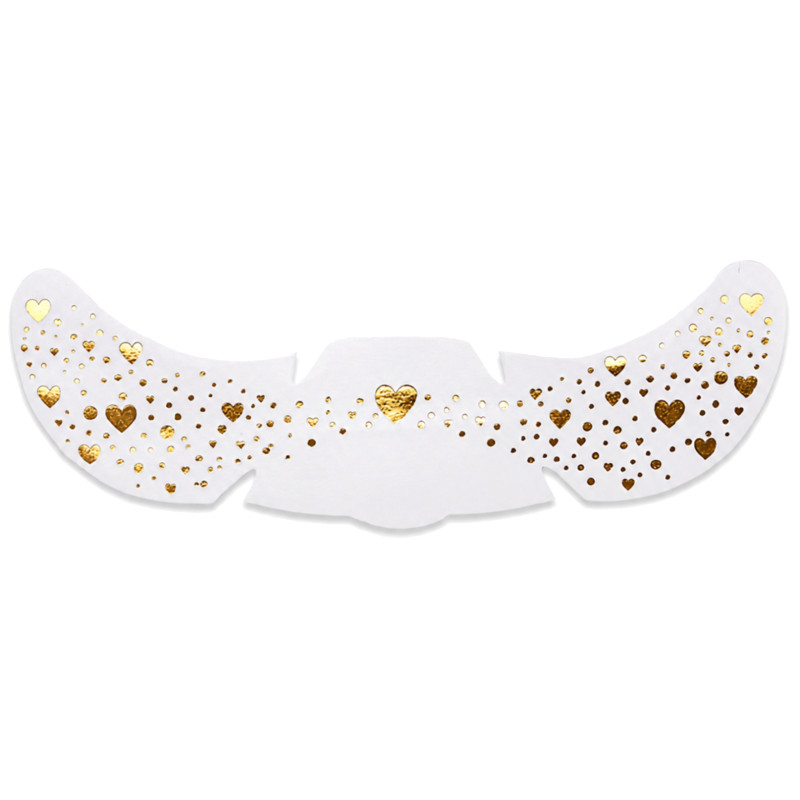 DeniCarte Gold Heart Freckle Tattoos