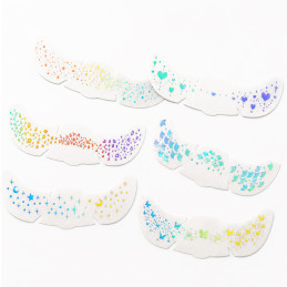 DeniCarte Temporary Holographic Freckle Tattoos