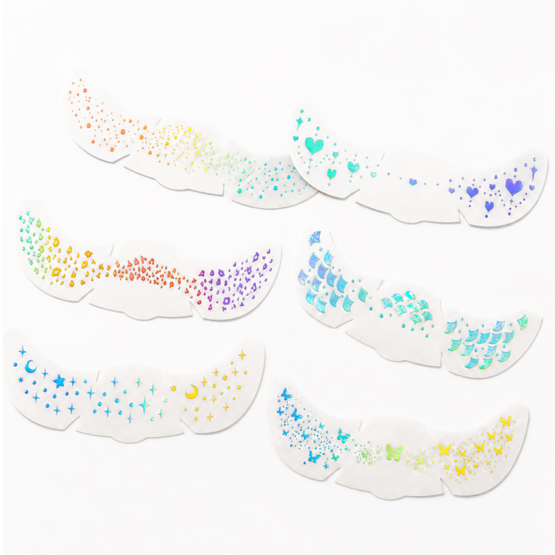 DeniCarte Temporary Holographic Freckle Tattoos