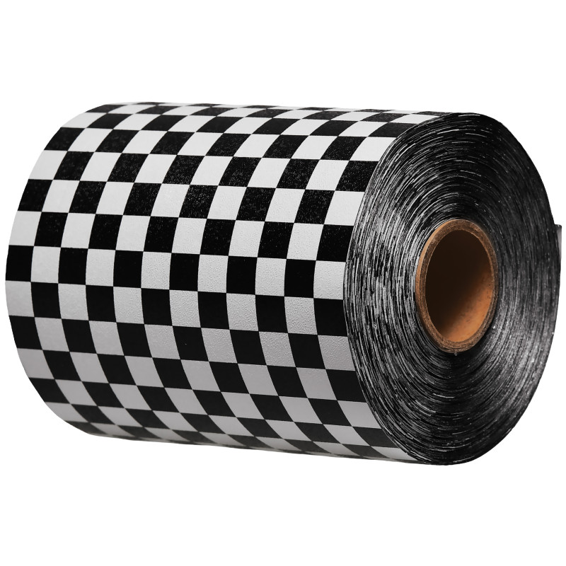 Embossed Aluminium Hair Foil Chequered 10 m