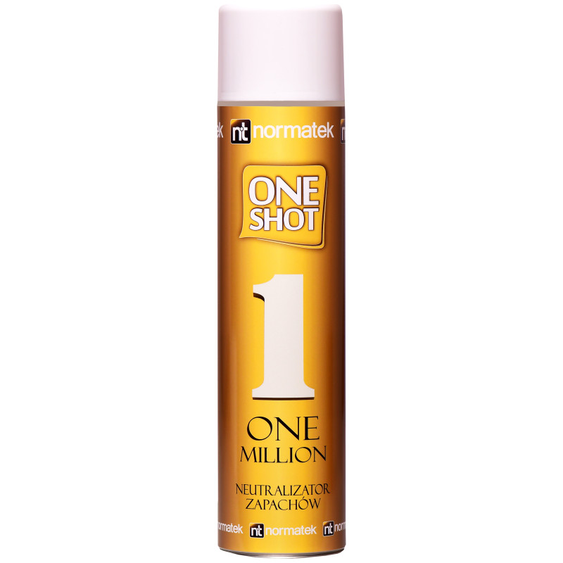 Normatek One Shot One Million - intensywny odświeżacz powietrza, 600ml