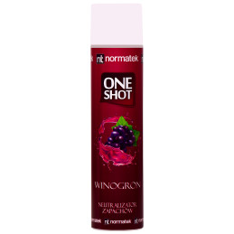 Normatek One Shot Winogron - intensywny odświeżacz powietrza, 600ml