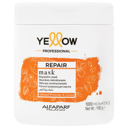 Alfaparf YELLOW Repair - Nourishing & Repairing Mask for Damaged Hair 1000 ml