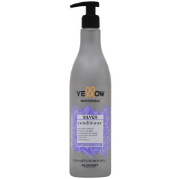 Alfaparf YELLOW Silver - Anti-Yellow Conditioner for Blonde & Grey Hair 500 ml