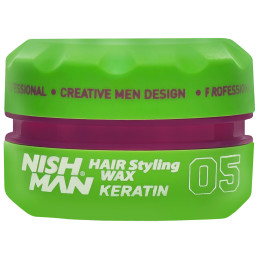 Nishman Hair Wax 05 Keratin 150 ml