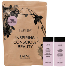 Lakme Teknia Frizz Control Pack - Anti-Frizz Shampoo & Conditioner Set 2x100 ml