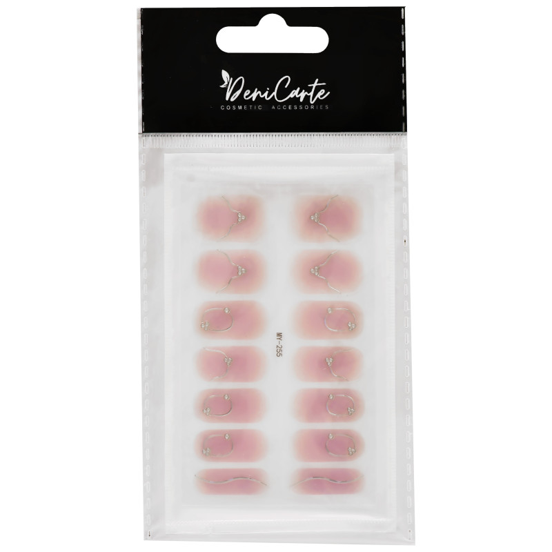 DeniCarte Zircon Gel Nail Stickers