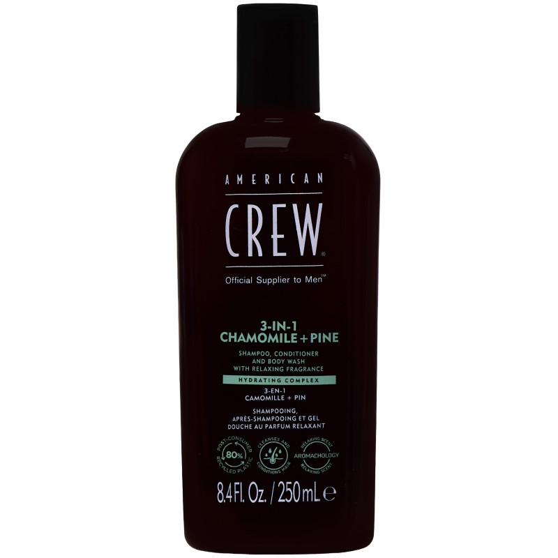 American Crew 3in1 Chamom+Pine Gel 250ml