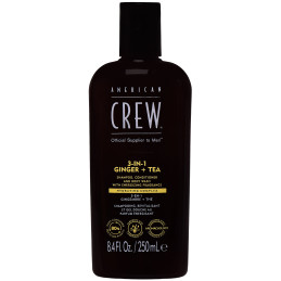 American Crew 3-in-1 Ginger + Tea 250 ml