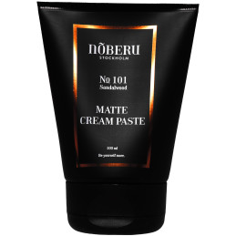 Noberu Matte Cream Paste Sandalwood - matowa pasta do stylizacji włosów, 100ml