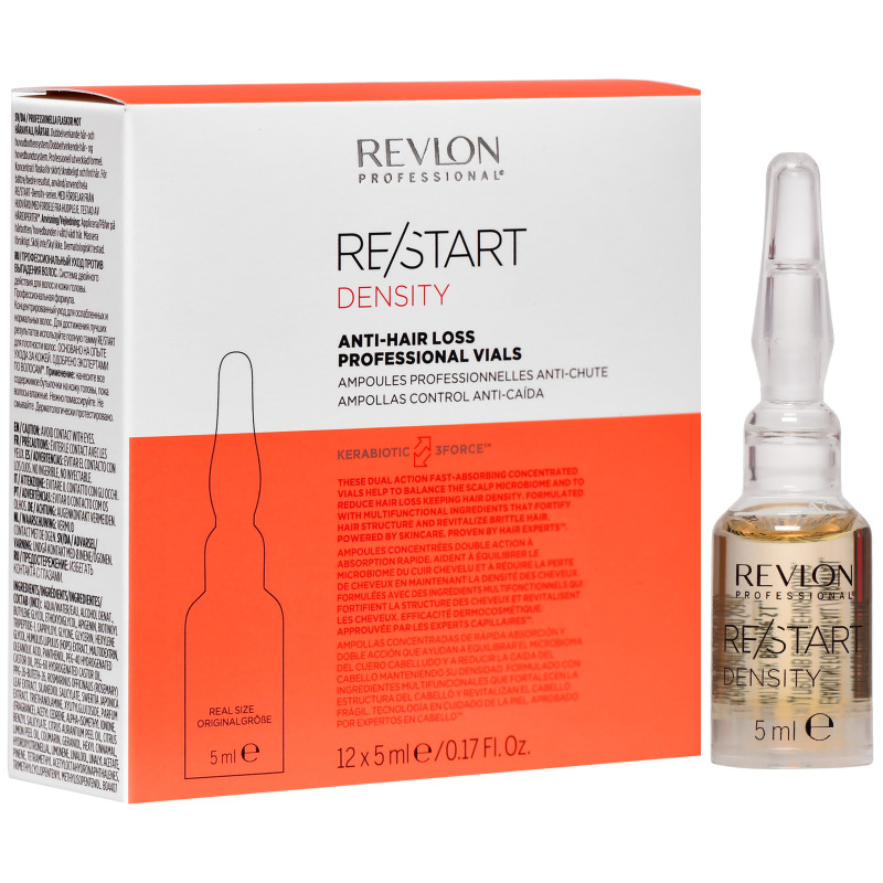 Revlon Restart Density Anti-Hair Loss Ampoules 12x5 ml