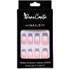 DeniCarte Medium Square Ombre Nail Tips Size L