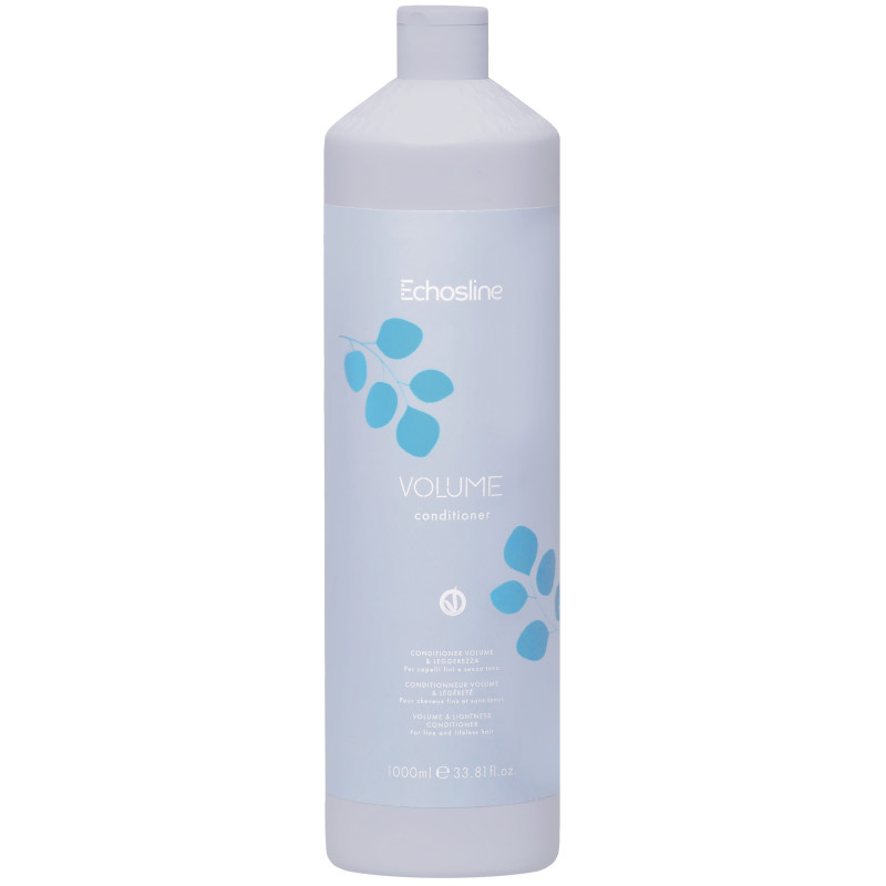 ECHOSLINE VOLUME - zwiększająca objętość odżywka do włosów cienkich i delikatnych, 1000ml