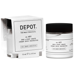 Depot NO. 401 Pre & Post Shave Cream Skin Protector 75ml